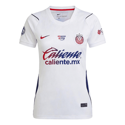 Női Chivas Idegenbeli Futball Mez 2026/27 Fehér