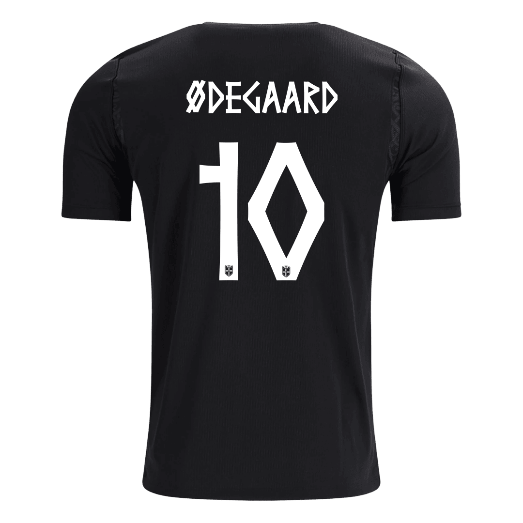 ØDEGAARD #10 Norvégia Idegenbeli Mez 2026 Fekete