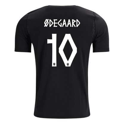 ØDEGAARD #10 Norvégia Idegenbeli Mez 2026 Fekete