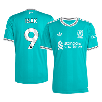 ISAK #9 Liverpool  Idegenbeli Harmadik  Mez 2025/26  Zöld