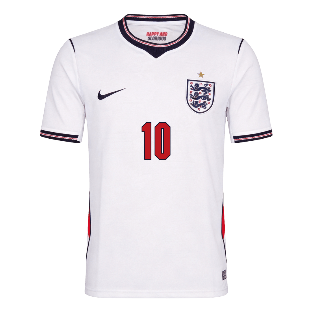 BELLINGHAM #10 England Hazai Világbajnoki Mez 2026 Fehér