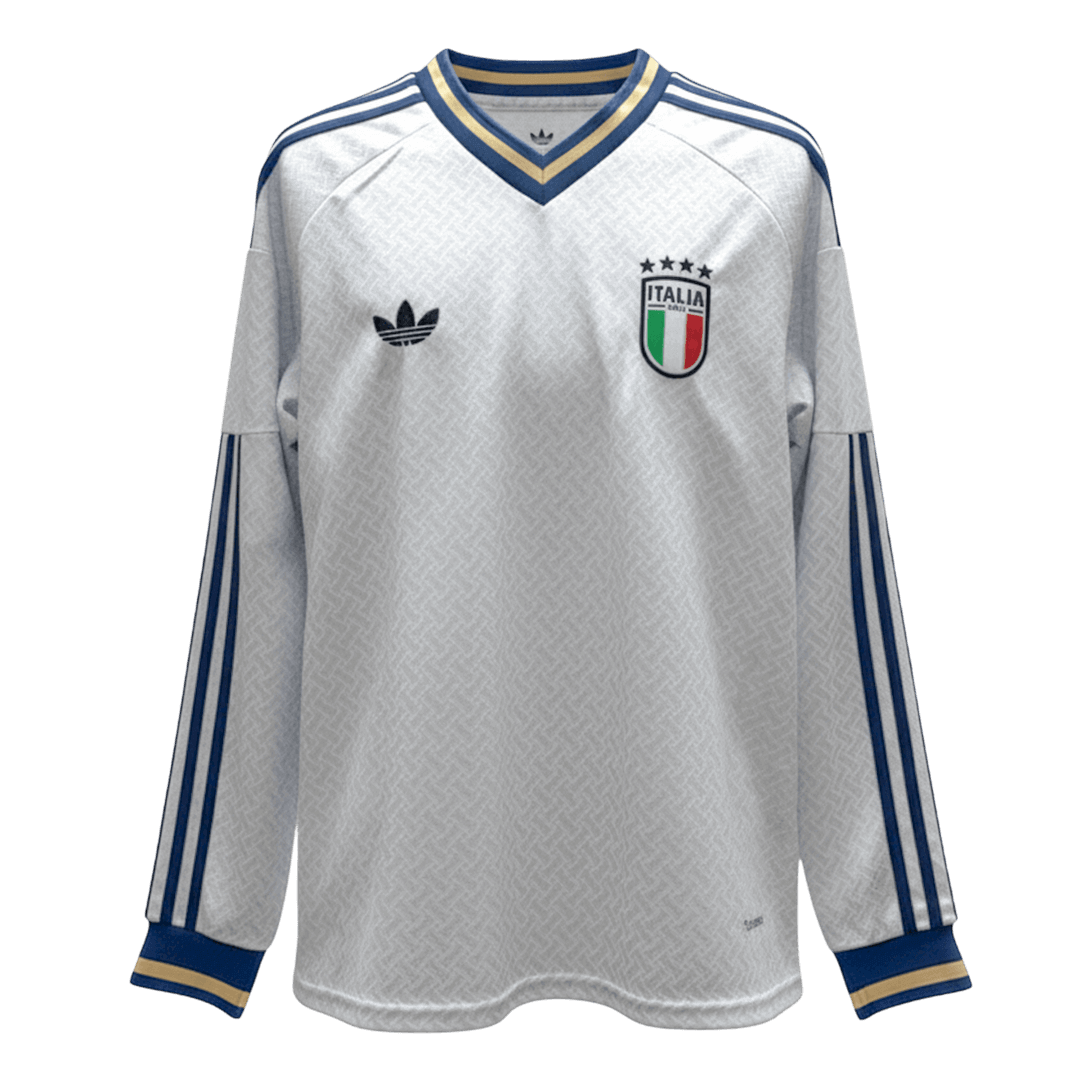Italy Idegenbeli Hosszú Ujjú Mez 2026 Fehér