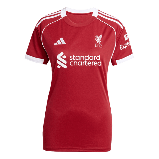 Női Liverpool Mez 2025/26 Piros