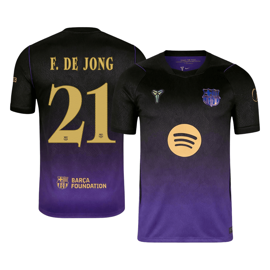 F. DE JONG #21 Barcelona Idegenbeli Mez 2026/27