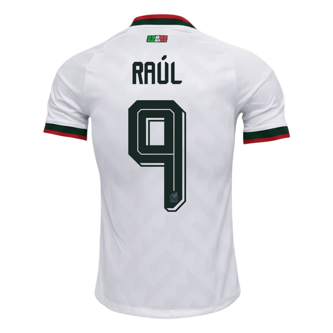 RAÚL #9 Mexico Játékos Verzió Idegenbeli Mez Világbajnoki 2026 Fehér
