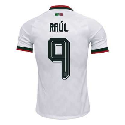 RAÚL #9 Mexico Játékos Verzió Idegenbeli Mez Világbajnoki 2026 Fehér