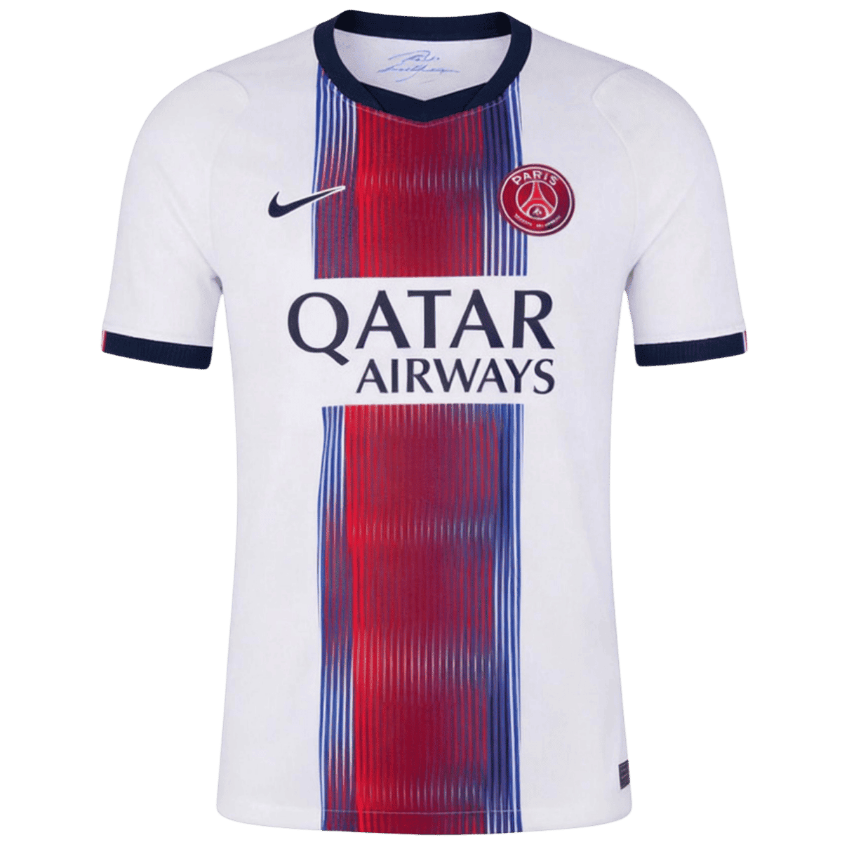 PSG Játékos Verzió Idegenbeli Mez 2026/27 Fehér