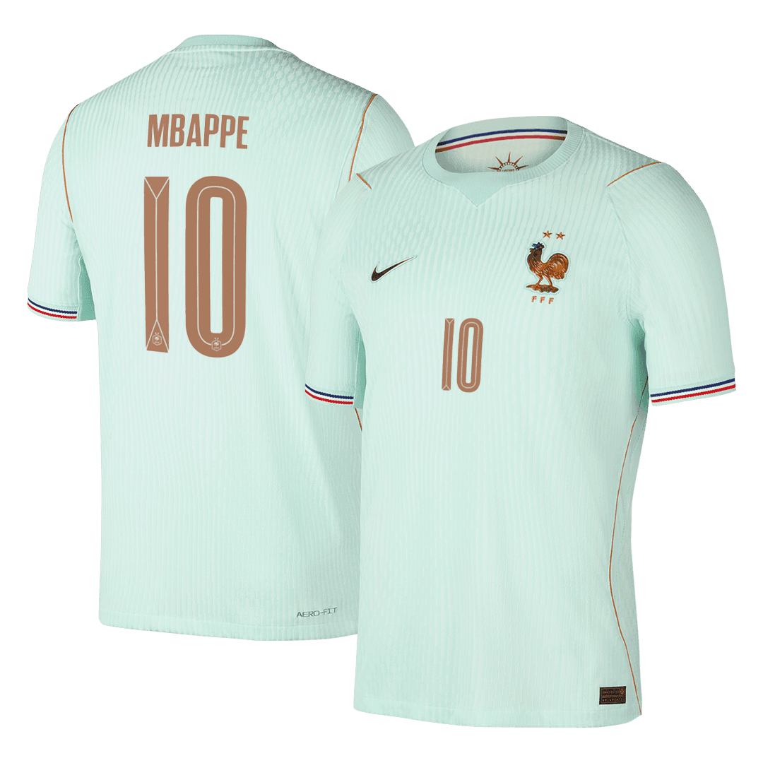 MBAPPE #10 France Játékos Verzió Idegenbeli Mez Világbajnoki 2026 Zöld