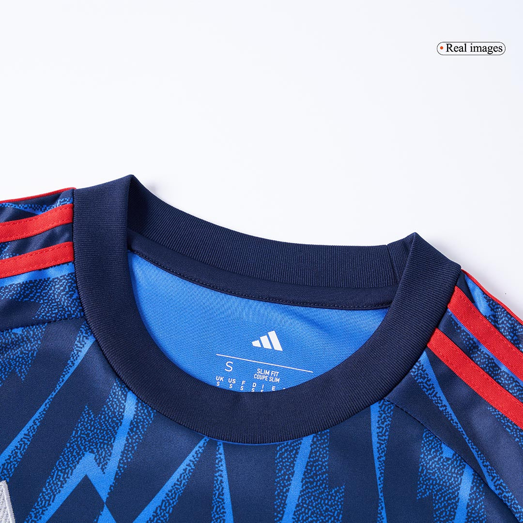 Arsenal Idegenbeli Mez Szett (Mez+Nadrág+Zokni) 2025/26 Kék